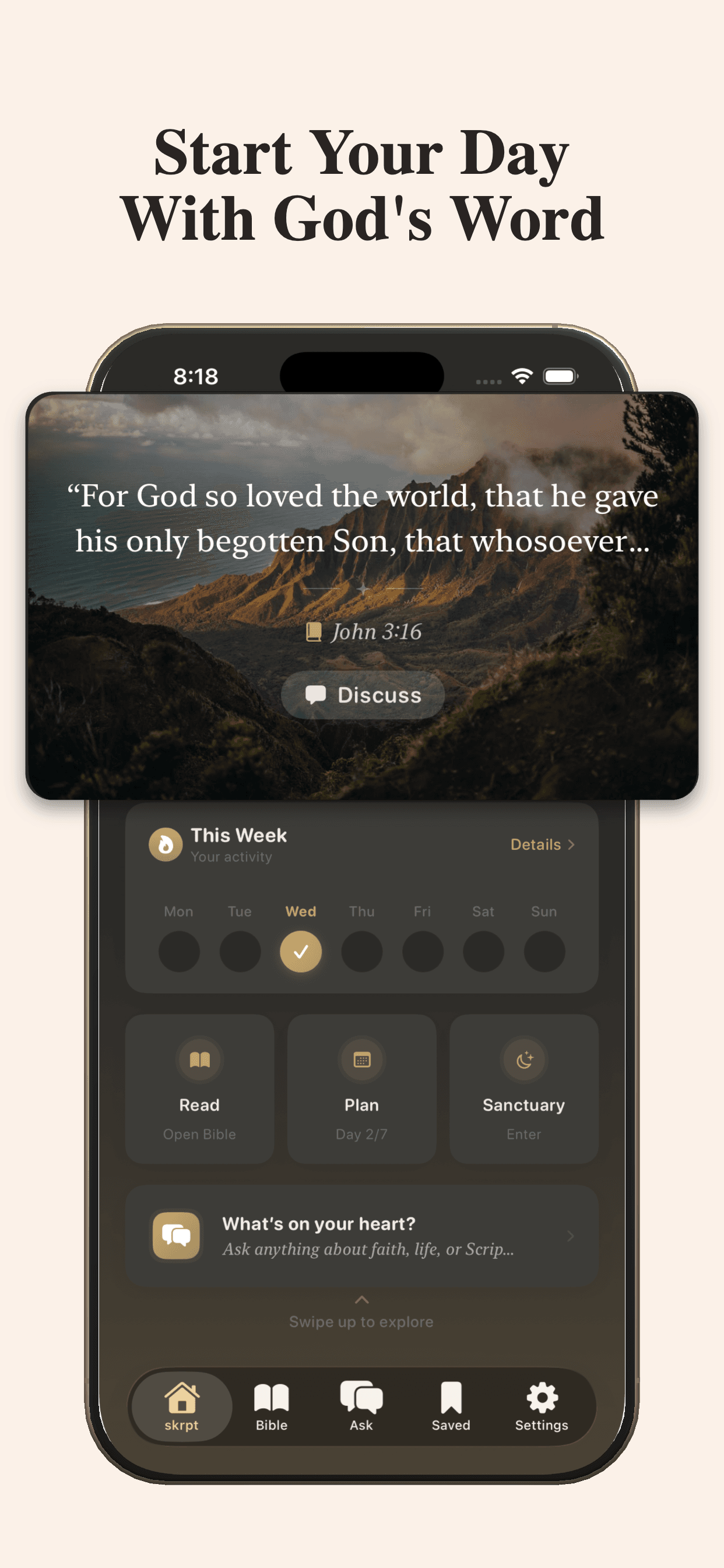 Bible Verse & Prayer - skrpt screenshot 7