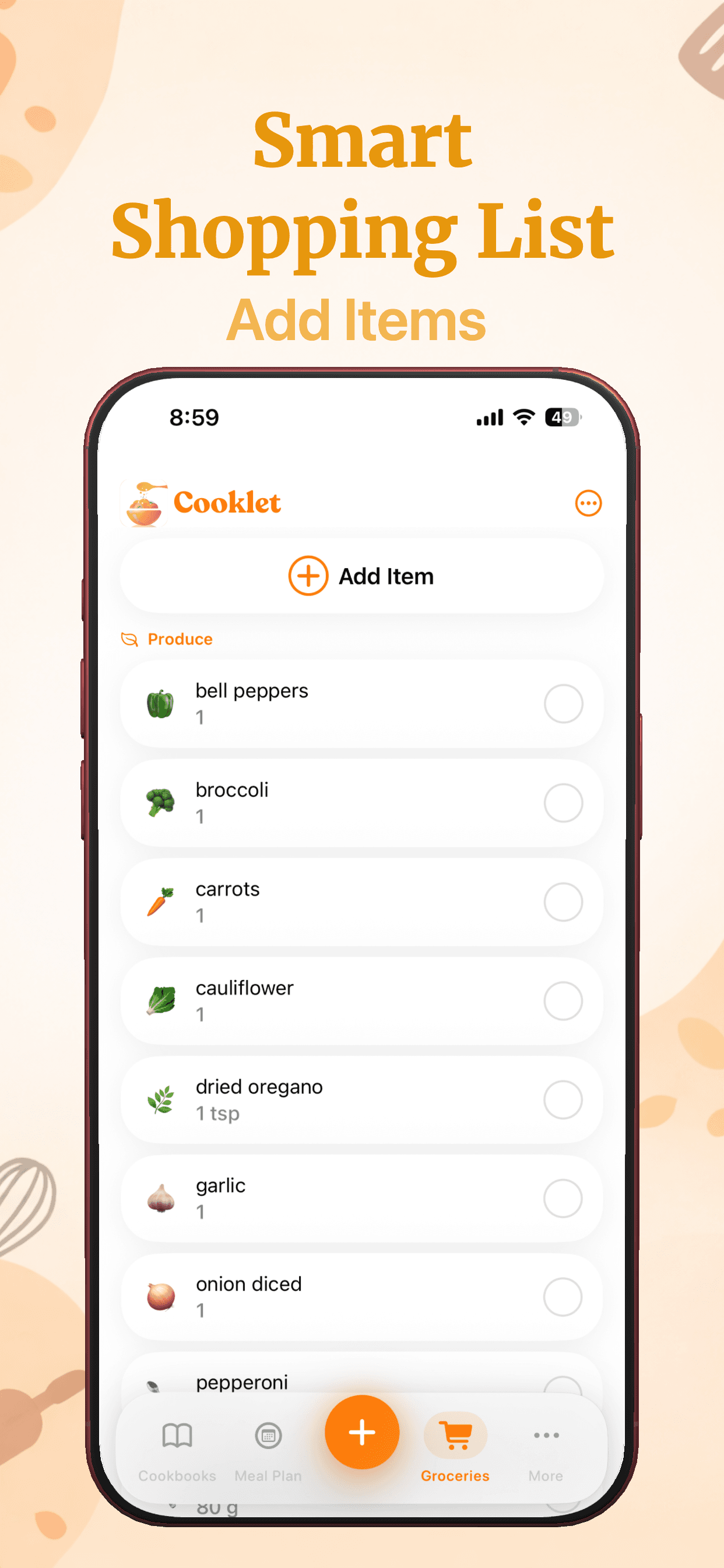 Recipe Keeper: Cooklet screenshot 4