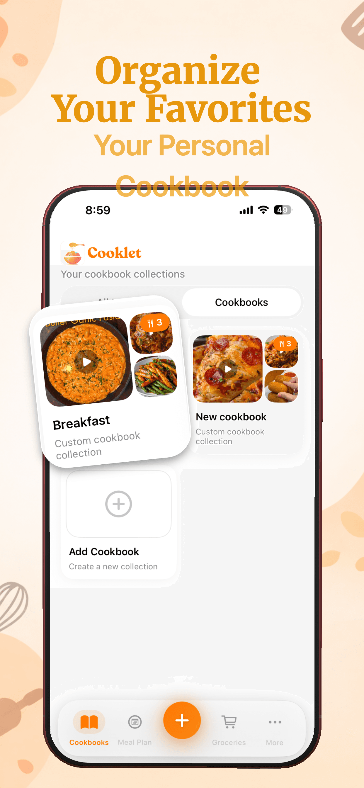 Recipe Keeper: Cooklet screenshot 5